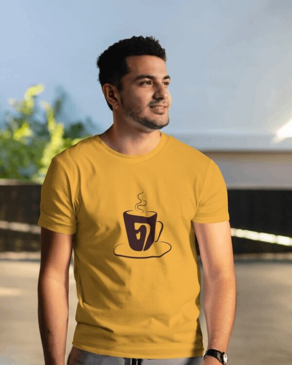 Cha bengali typography t-shirt
