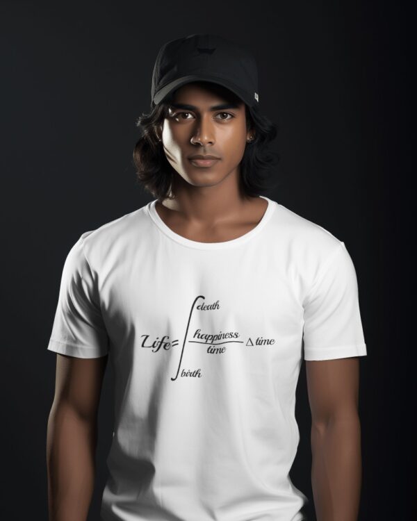 Math equation printed t-shirt