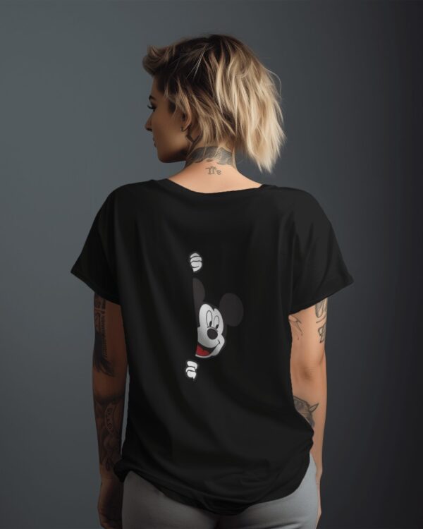 Micky mouse cartoon printed t-shirt