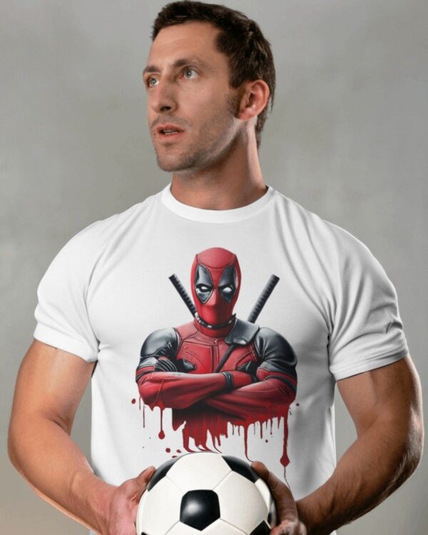 Deadpool Character Printed T-Shirt