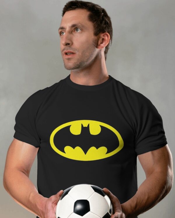 Batman logo printed t-shirt