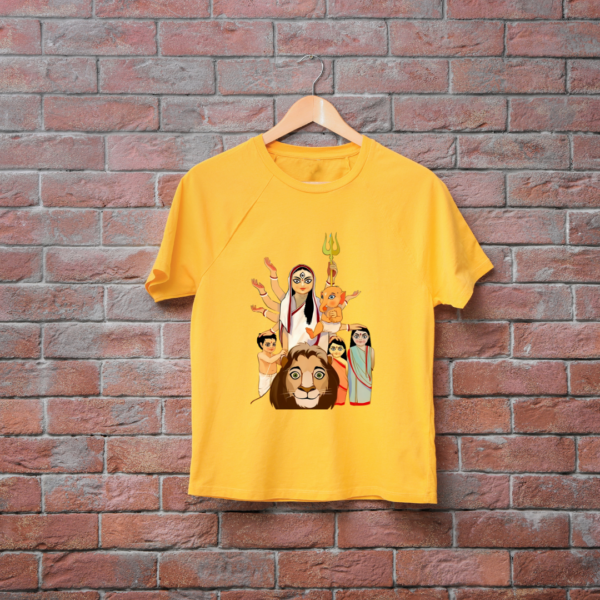 Durga family printed t-shirt