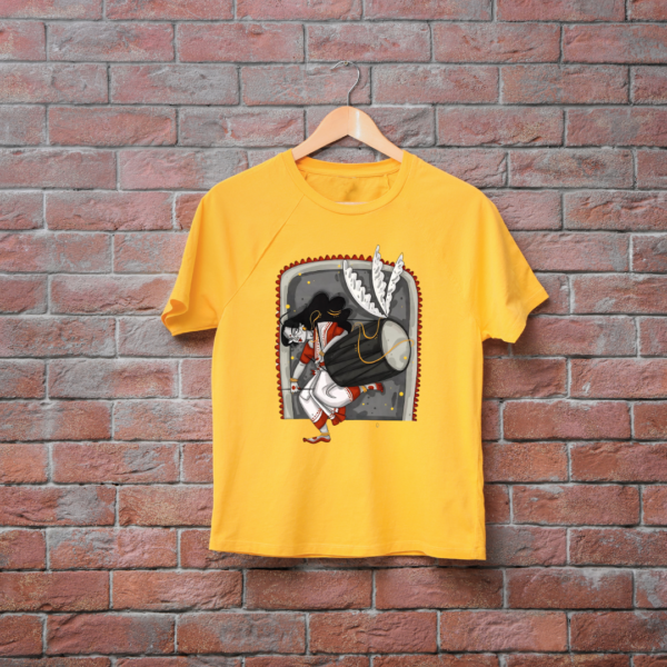 Dhaki art printed t-shirt