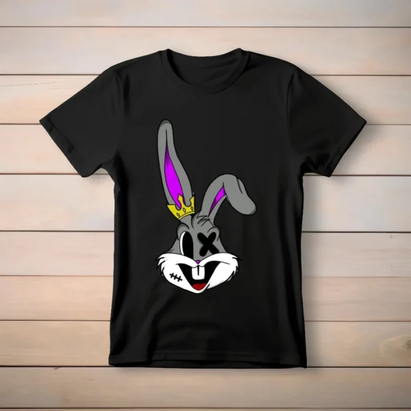 Stylish Rabbit Printed T-Shirt