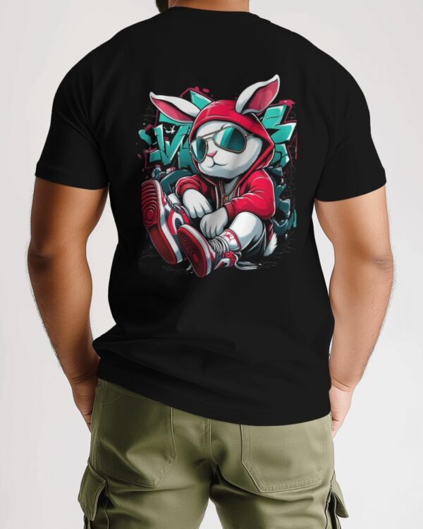 Rabbit Rockstar Printed T-Shirt