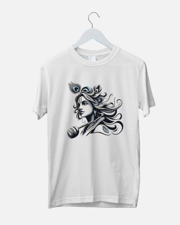 Lord Krishna Printed T-Shirt
