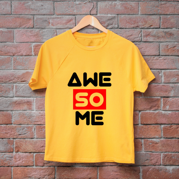 Awesome English Typography T-Shirt