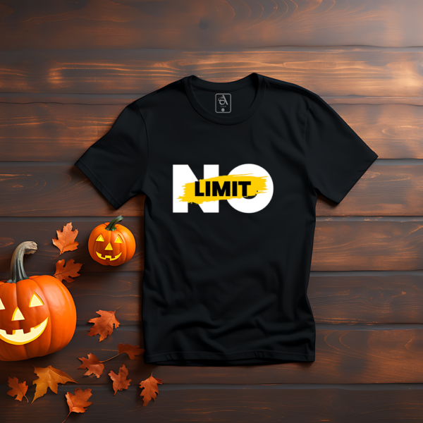 No Limit Typography T-Shirt