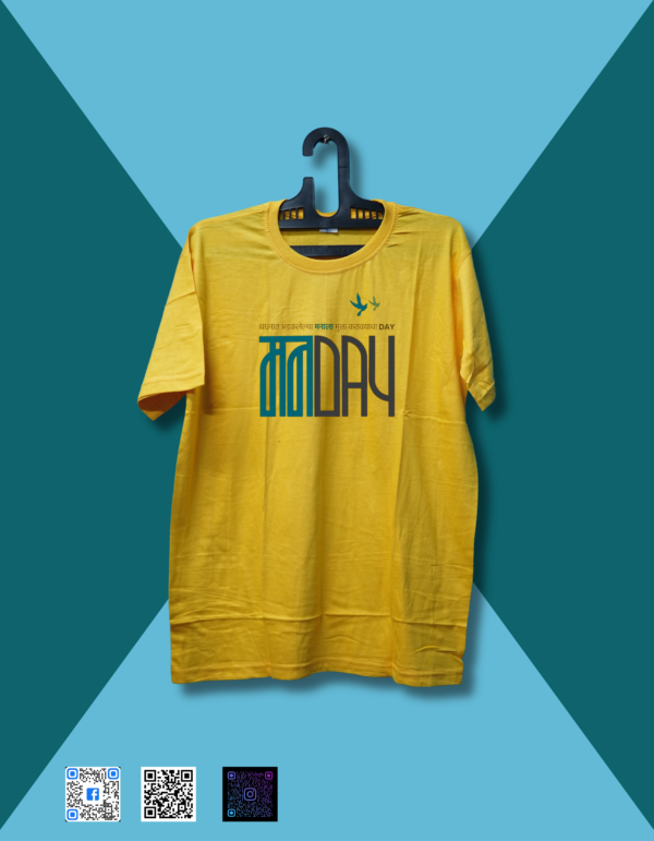 Mon-day Typography T-Shirt