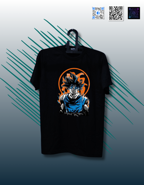 Goku Anime Character Printed T-Shirt