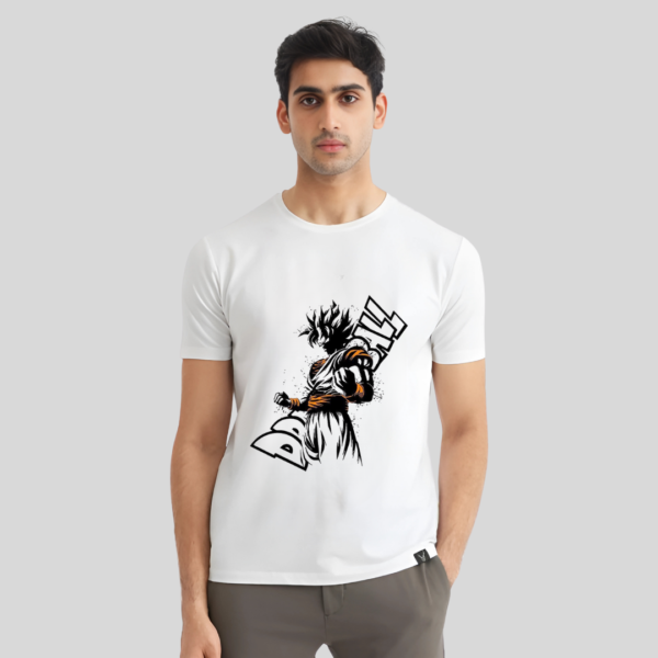 Dragonball-z printed t-shirt
